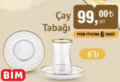 COLORİNA ÇAY TABAĞI